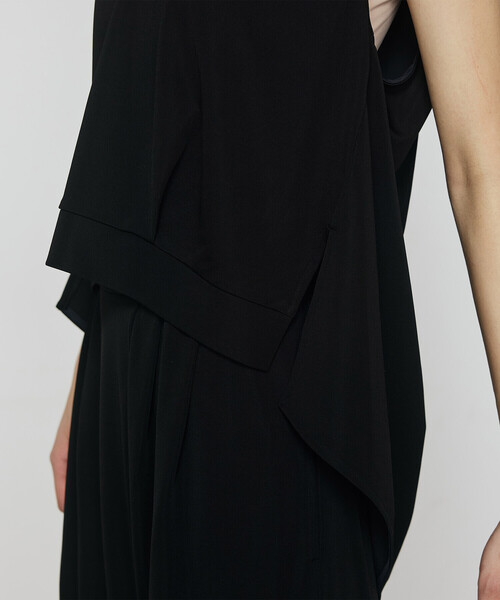 Gabardine K.T（ギャバジンケーティー）の「ハイテンションポンチライト ジレセットアップ（その他パンツ・レディース・ブラック・9号）」の12枚目の写真