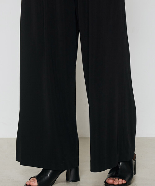 Gabardine K.T（ギャバジンケーティー）の「ハイテンションポンチライト ジレセットアップ（その他パンツ・レディース・ブラック・9号）」の19枚目の写真