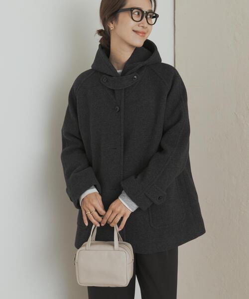 エアリーウールフードコート（その他アウター）｜URBAN RESEARCH DOORS