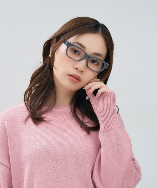 ウェリントン型 メガネ｜マツケリ MAZZUCCHELLI 太縁フレーム 眼鏡