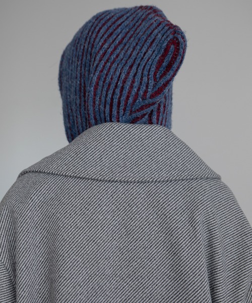 VACANCY(ヴァカンシー)の「配色リブフーディZIPパーカー/リバーシブル/新色追加(パーカー・レディース・マスタード/ブルー/ブラック/ネイビー・FREE)」の11枚目の写真