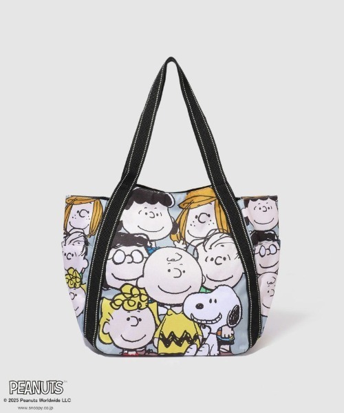 PEANUTS(ピーナッツ)の「PEANUTS スヌーピー バルーントート(トートバッグ・メンズ・グリーン/ブラウン/ブルー系その他/グリーン系その他/サックスブルー/ホワイト×ブラック/ブラック/グレー系その他・FREE)」の3枚目の写真