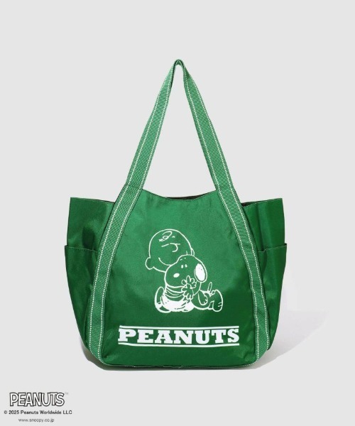 PEANUTS(ピーナッツ)の「PEANUTS スヌーピー バルーントート(トートバッグ・メンズ・グリーン/ブラウン/ブルー系その他/グリーン系その他/サックスブルー/ホワイト×ブラック/ブラック/グレー系その他・FREE)」の5枚目の写真