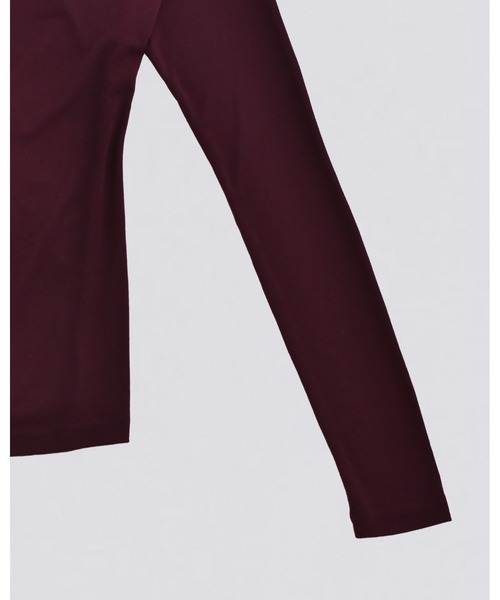 kiehtova(キエトヴァ)の「【kiehtova】SLUB TWIST TOPS/スラブ ツイスト トップス(Tシャツ/カットソー・レディース・ワイン系/ブラック/グリーン・FREE)」の11枚目の写真