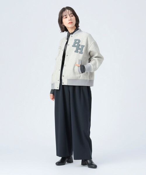 セール】BHロゴ ビッグシルエット スタジャン（ブルゾン）｜BEAMS