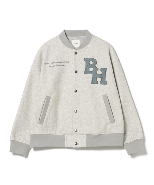 セール】BHロゴ ビッグシルエット スタジャン（ブルゾン）｜BEAMS
