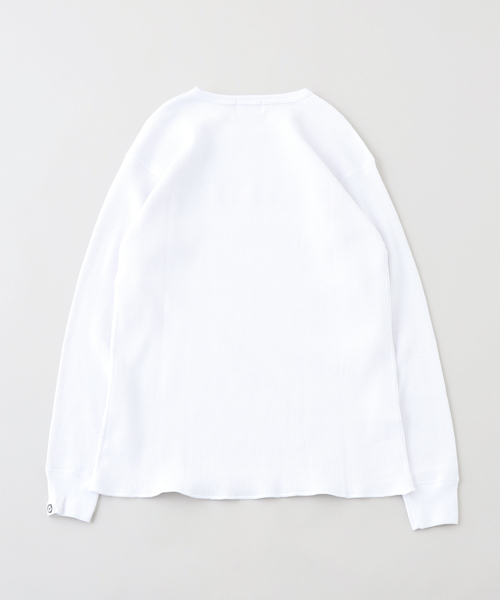 cotton pan（コットンパン）の「COTTON PAN / コットンパン CP THERMAL L/S（Tシャツ/カットソー・メンズ・ブラック/ホワイト・LARGE/MEDIUM）」の4枚目の写真