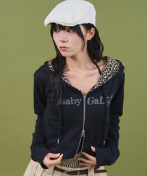 DISPARK（ディスパーク）の「DISPARK/ラインストーンショートパーカー（パーカー）」