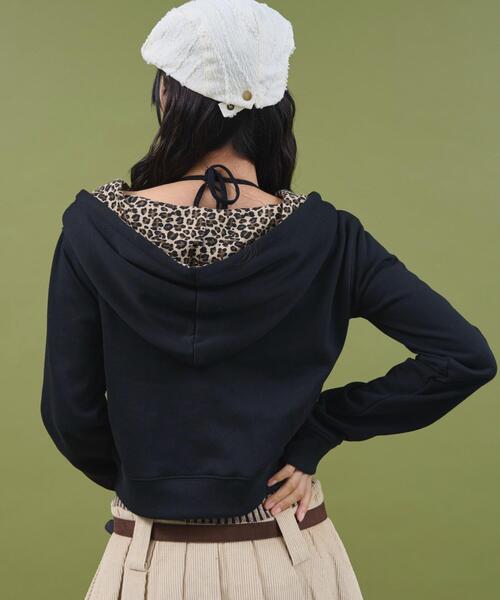 dispark（ディスパーク）の「DISPARK/ラインストーンショートパーカー（パーカー・レディース・その他2/その他1・FREE）」の6枚目の写真