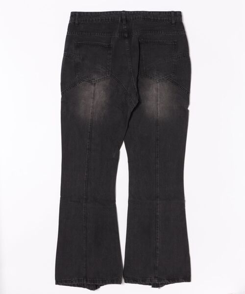 Mag.(マグ)の「【ZIP-FLARE WIDE DENIM】(デニムパンツ・メンズ・ブラック・LARGE)」の3枚目の写真