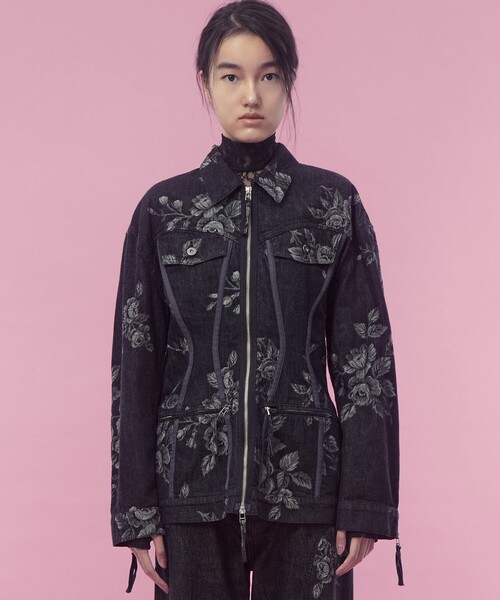 セール】【FETICO/フェティコ】《STUDIOUS別注》別注 ROSE DENIM