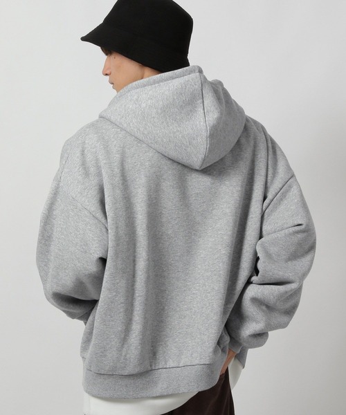 LAKOLE（ラコレ）の「裏起毛ZIPパーカー / 598730（パーカー・メンズ・ホワイト/グリーン/グレー/ブラック・MEDIUM/LARGE）」の14枚目の写真