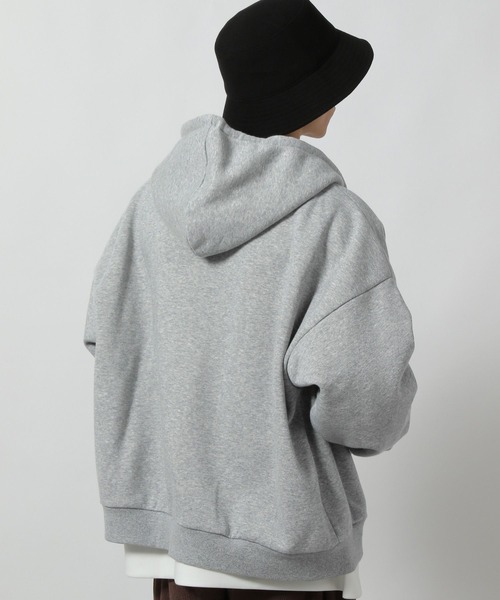 LAKOLE（ラコレ）の「裏起毛ZIPパーカー / 598730（パーカー・メンズ・ホワイト/グリーン/グレー/ブラック・MEDIUM/LARGE）」の15枚目の写真