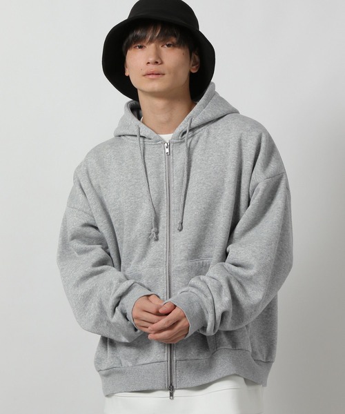 LAKOLE（ラコレ）の「裏起毛ZIPパーカー / 598730（パーカー・メンズ・ホワイト/グリーン/グレー/ブラック・MEDIUM/LARGE）」の12枚目の写真