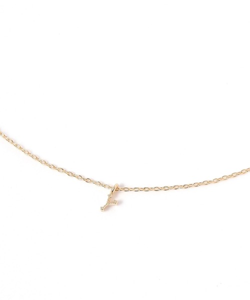 tiny tiny（ティニーティニー）の「イニシャルネックレス[tiny tiny(ティニーティニー)]（ネックレス・レディース・その他1/その他2/その他3/その他5/その他4・0）」の2枚目の写真