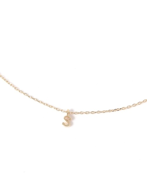 tiny tiny（ティニーティニー）の「イニシャルネックレス[tiny tiny(ティニーティニー)]（ネックレス・レディース・その他1/その他2/その他3/その他5/その他4・0）」の3枚目の写真