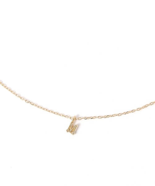 tiny tiny（ティニーティニー）の「イニシャルネックレス[tiny tiny(ティニーティニー)]（ネックレス・レディース・その他1/その他2/その他3/その他5/その他4・0）」の4枚目の写真