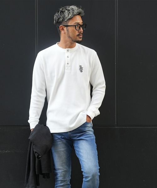 RTEG ヘンリーネック S/B ロンティー（Tシャツ/カットソー