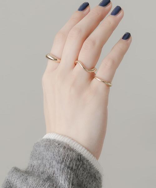 SMELLY（スメリー）の「3セットリング（リング・レディース・ゴールド・-）」の5枚目の写真