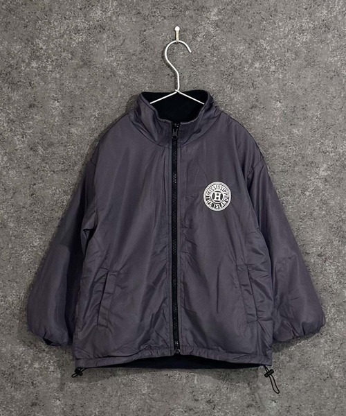 セール】【裏フリース】2wayリバーシブルトラックジャケット（ナイロン