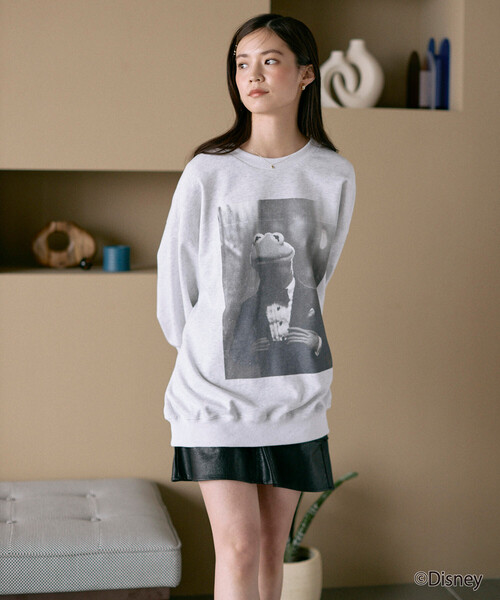 Firsthand（ファーストハンド）の「Firsthand/ファーストハンド ［The Muppets / ザ・マペッツ］ MAPPETS DRESS CREWNECK SWEAT / フロントプリント クルーネックスウェット（スウェット・メンズ・ブラック/グレー・M/L）」の15枚目の写真