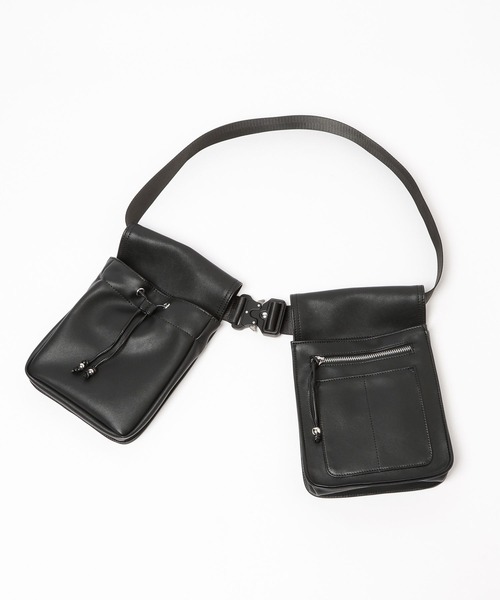 HARE（ハレ）の「コブラバックルウエストBAG(HARE)（ボディバッグ/ウエストポーチ・メンズ・ブラック・FREE）」の11枚目の写真