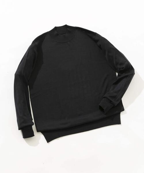 セール】『XLサイズあり』『UR TECH』ハイゲージハイネックニット