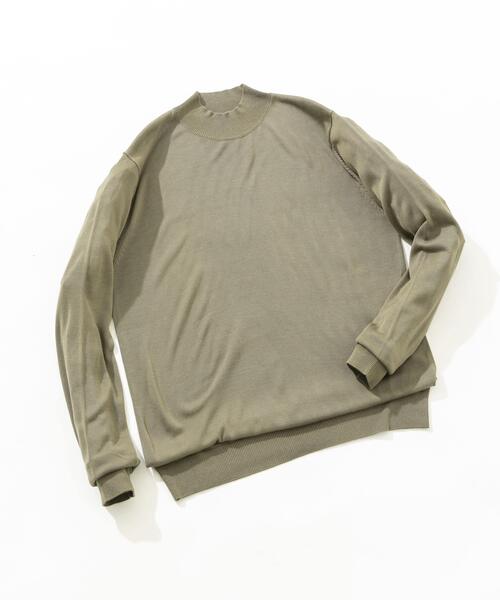 セール】『XLサイズあり』『UR TECH』ハイゲージハイネックニット