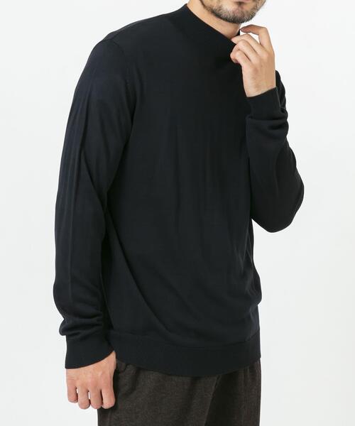 セール】『XLサイズあり』『UR TECH』ハイゲージハイネックニット