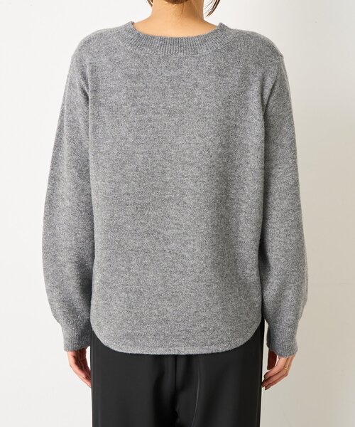 Jena espace merveilleux(ジェナ エスパスメルヴェイユ)の「ラメクルーネックニット(ニット/セーター・レディース・グレー/ブルー/アイボリー・FREE)」の18枚目の写真