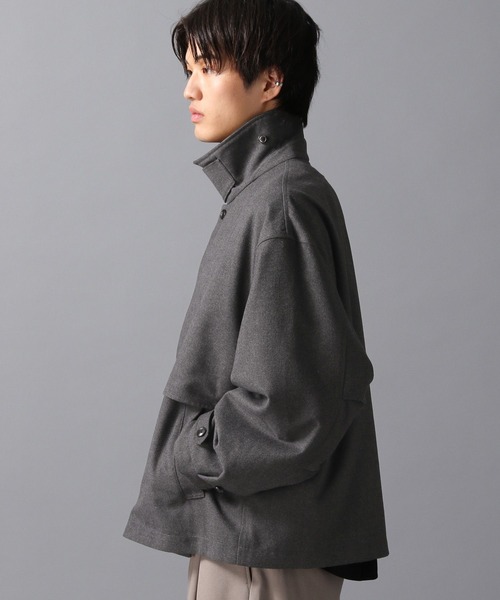 LAKOLE（ラコレ）の「ショートバーンジャケット / 607104（ブルゾン・メンズ・ブラック/グレー・MEDIUM/LARGE）」の10枚目の写真