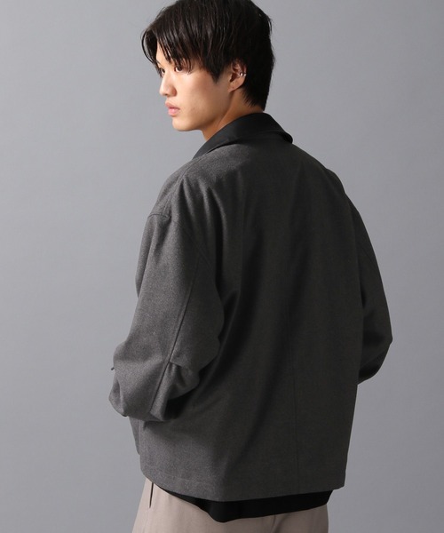 LAKOLE（ラコレ）の「ショートバーンジャケット / 607104（ブルゾン・メンズ・ブラック/グレー・MEDIUM/LARGE）」の11枚目の写真