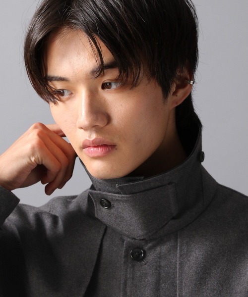 LAKOLE（ラコレ）の「ショートバーンジャケット / 607104（ブルゾン・メンズ・ブラック/グレー・MEDIUM/LARGE）」の13枚目の写真