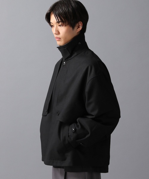 LAKOLE（ラコレ）の「ショートバーンジャケット / 607104（ブルゾン・メンズ・ブラック/グレー・MEDIUM/LARGE）」の4枚目の写真