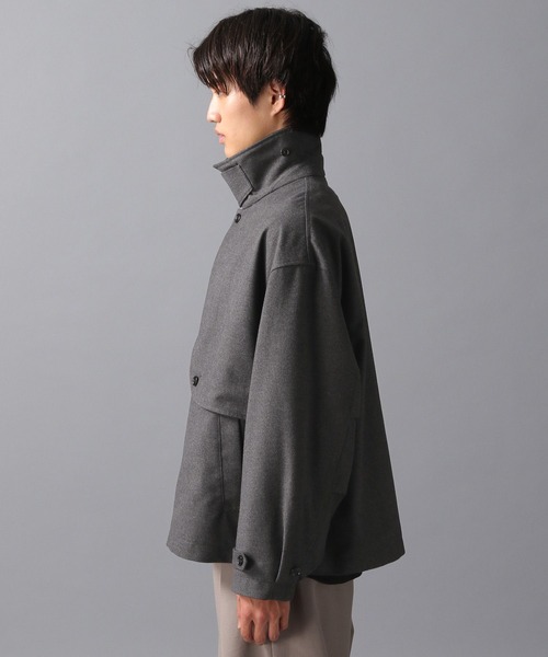 LAKOLE（ラコレ）の「ショートバーンジャケット / 607104（ブルゾン・メンズ・ブラック/グレー・MEDIUM/LARGE）」の15枚目の写真