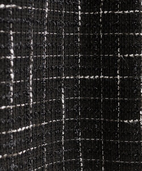 natural couture（ナチュラルクチュール）の「〈airi〉ツイードマーメイドスカート（スカート・レディース・グレー/オフホワイト/ブラック・FREE）」の7枚目の写真