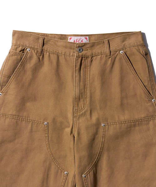 AECA(エイカ)の「VINTAGE DOUBLE KNEE PIGMENT PANTS-BEIGE(その他パンツ・メンズ・その他・MEDIUM/LARGE/SMALL)」の7枚目の写真