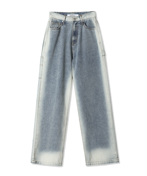 AVANDRESS(アバンドレス )の「Hammer Wide Pants BLACK(デニムパンツ・レディース・ブラック・MEDIUM/X-SMALL/XX-SMALL/SMALL)」の4枚目の写真