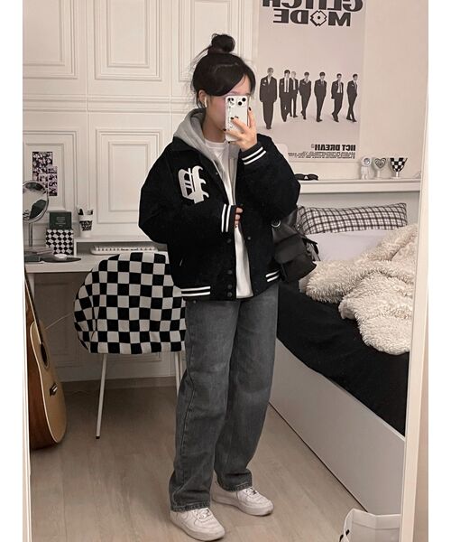 PARTIMENTO(パルティメント)の「コーデュロイバスティジャケットネイビー(スタジャン・レディース・その他・MEDIUM/LARGE/SMALL)」の12枚目の写真