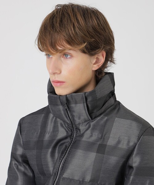 セール】シャドーチェックカルゼダウン（ダウンジャケット/コート