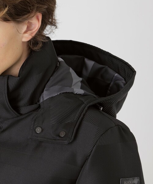 BLACK LABEL CRESTBRIDGE（ブラックレーベル・クレストブリッジ）の「シャドーチェックカルゼダウン（ダウンジャケット/コート・メンズ・ネイビー/グレー系その他/ブラック/パープル系その他4/ホワイト系その他・XL/L/M）」の10枚目の写真