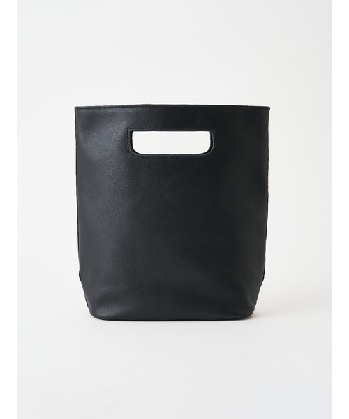 ONE.(ワンドット)の「【ONE.】 / Leather Small Bucket / 撥水レザー/ ONE-014(ハンドバッグ・レディース・ブラック・FREE)」の4枚目の写真
