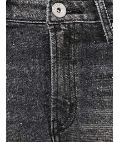 GYDA(ジェイダ)の「ハイウエストbijouフレアデニムパンツ(デニムパンツ・レディース・ブラック/ライトブルー/インディゴブルー・X-SMALL/SMALL/MEDIUM)」の15枚目の写真