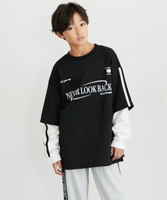 ゲームデザインラグランメッシュVネック半袖Tシャツ（Tシャツ
