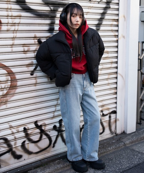 WEGO（ウィゴー）の「WEGO/3WAYファーフードパファーブルゾン（ダウンジャケット/コート・レディース・ブラック・SMALL/MEDIUM）」の21枚目の写真