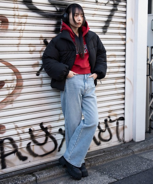 WEGO（ウィゴー）の「WEGO/3WAYファーフードパファーブルゾン（ダウンジャケット/コート・レディース・ブラック・SMALL/MEDIUM）」の22枚目の写真
