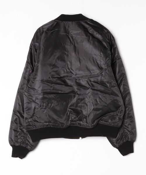 ROTHCO（ロスコ）の「【PH3】【ROTHCO/ロスコ】Black MA-1 Flight Jacket 7324（ミリタリージャケット・レディース・ブラック・X-SMALL/MEDIUM/X-LARGE/XX-SMALL）」の2枚目の写真