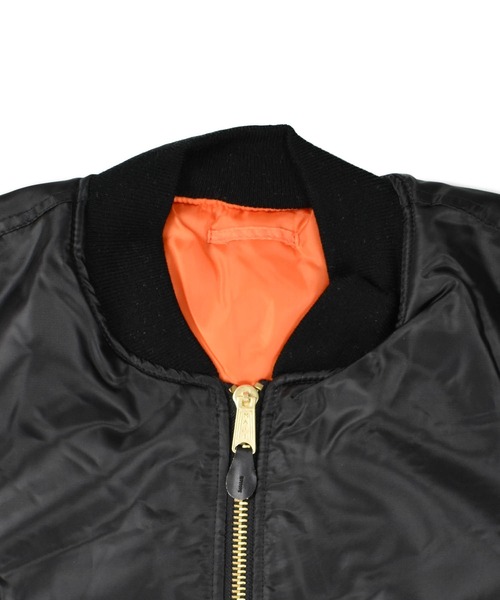 ROTHCO（ロスコ）の「【PH3】【ROTHCO/ロスコ】Black MA-1 Flight Jacket 7324（ミリタリージャケット・レディース・ブラック・X-SMALL/MEDIUM/X-LARGE/XX-SMALL）」の6枚目の写真