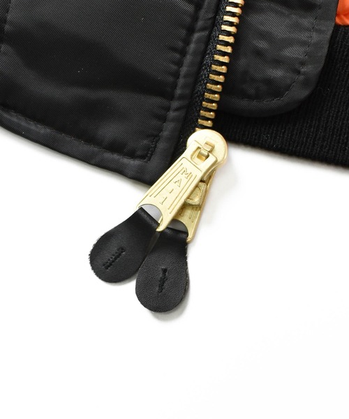 ROTHCO（ロスコ）の「【PH3】【ROTHCO/ロスコ】Black MA-1 Flight Jacket 7324（ミリタリージャケット・レディース・ブラック・X-SMALL/MEDIUM/X-LARGE/XX-SMALL）」の11枚目の写真