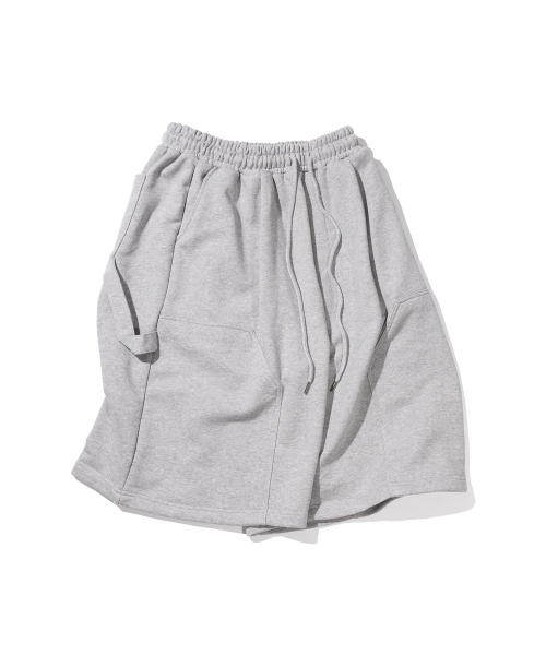 MASSNOUN(マスノウン)の「バミューダダブルニーカーペンターショートパンツショーツMSISP002-GY(その他パンツ・レディース・その他・MEDIUM/LARGE)」の1枚目の写真